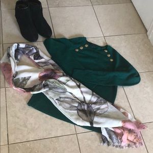 The Limited Perforated Sleeves Sweater